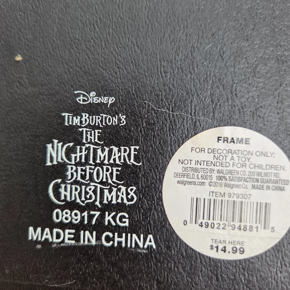 New Tim Burton The Nightmare Before Christmas Many Faces Photo Frame 4x6